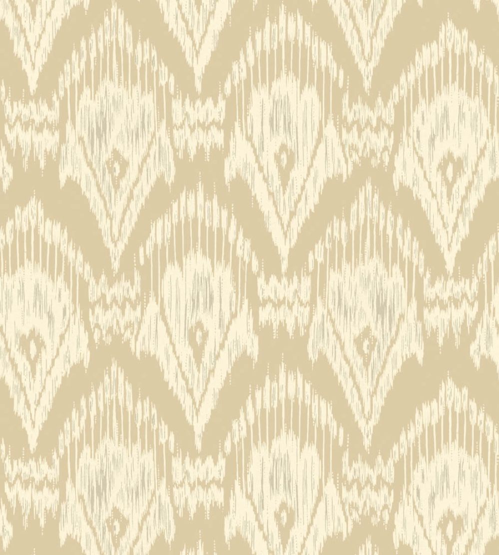 Zaraband Wallpaper by GP & J Baker Stone