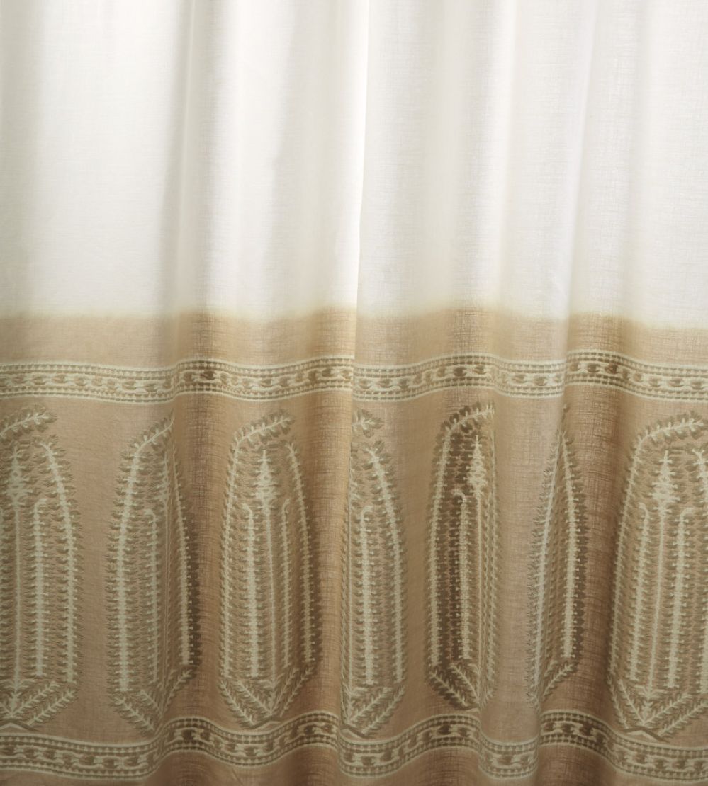 Zardozi Ombre Fabric by Zoffany Mousseaux