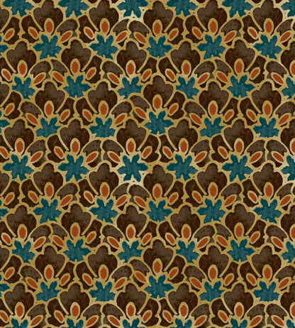 Zareen Fabric by Arley House Sepia