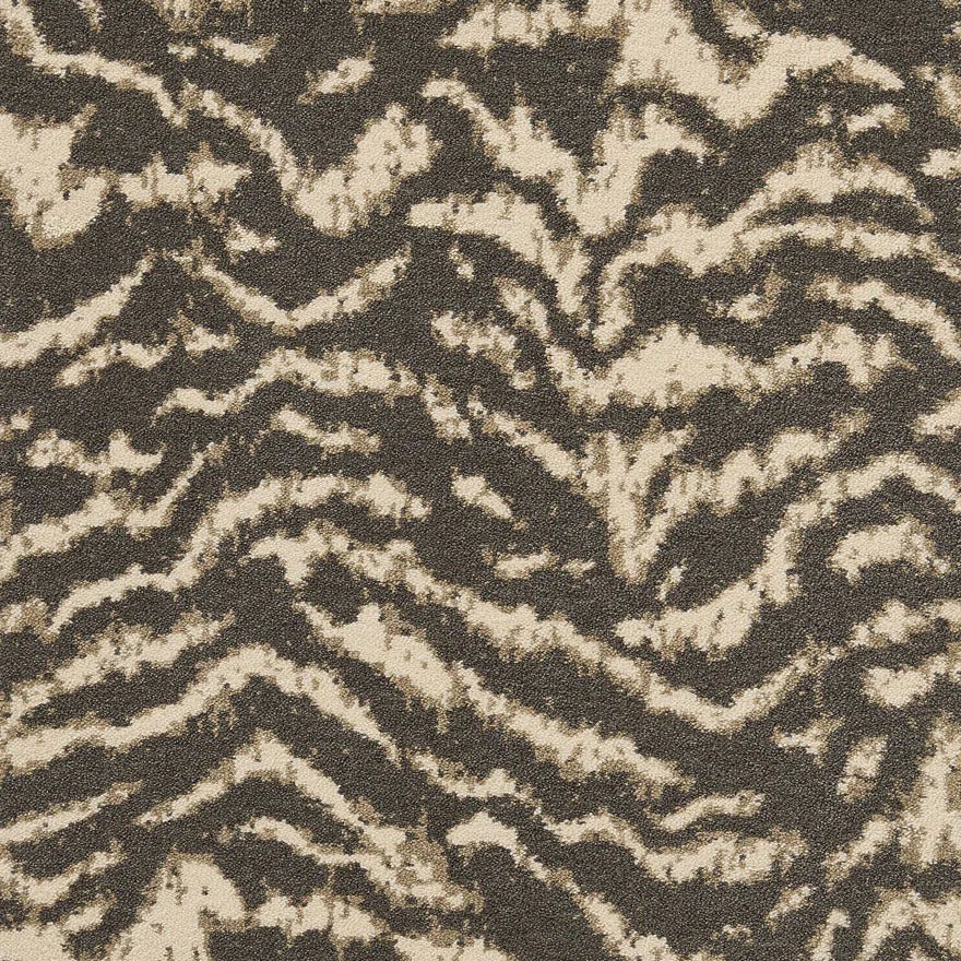 Zebreau Rug by Pierre Frey in Anthracite (FT493001)