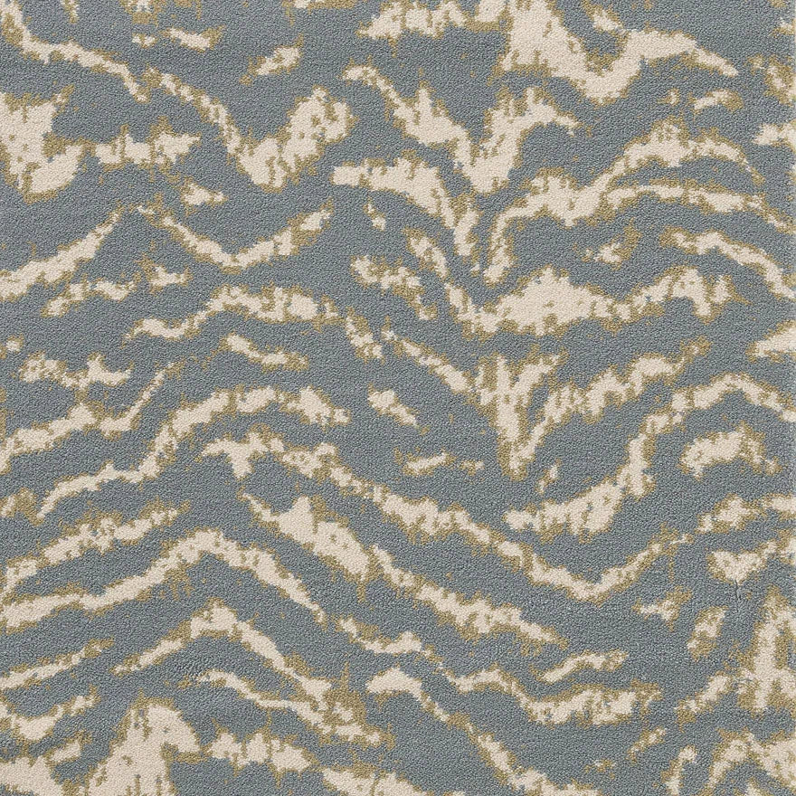 Zebreau Rug by Pierre Frey in Aqua (FT493002)