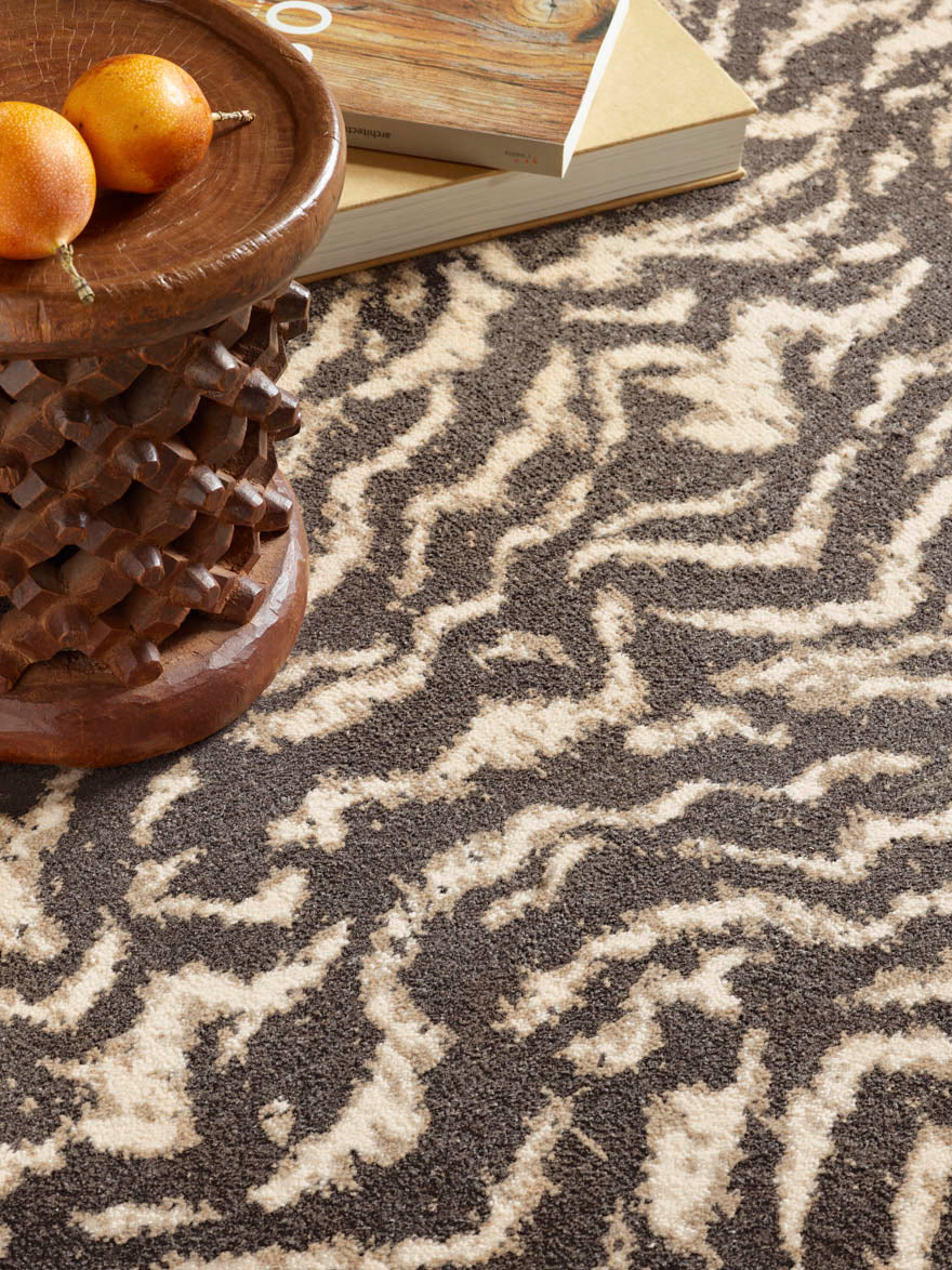 Zebreau Rug by Pierre Frey shown in a room setting (view 1)