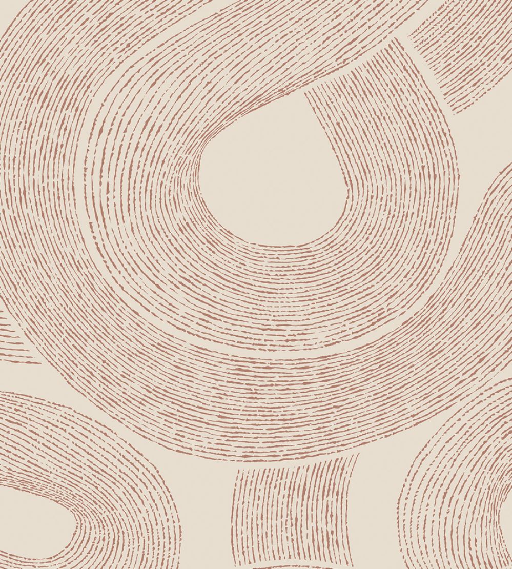 Zen Wallpaper by Sandberg Terracotta