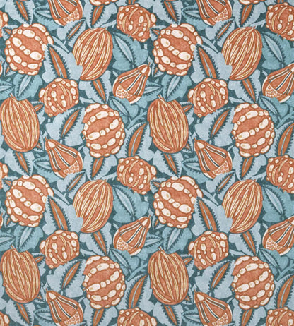 Zenith Fabric by Harlequin Terracotta/Azul