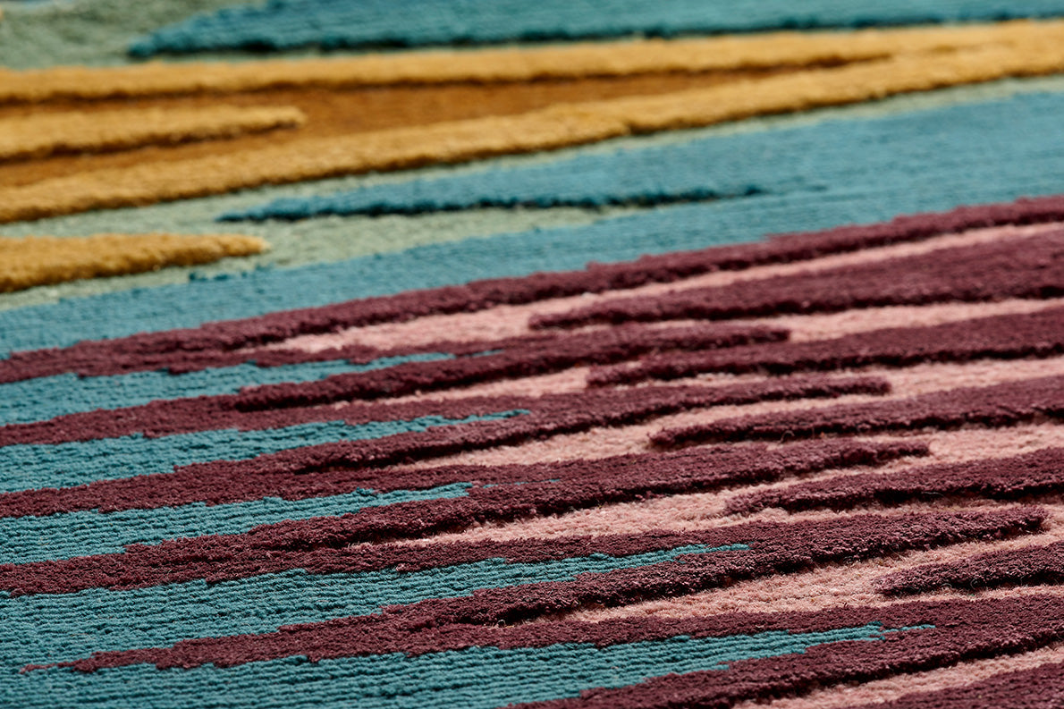 Zhong Rug by Pierre Frey shown in a room setting (view 1)