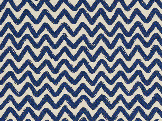Zig-Zag Fabric by Le Manach in Zig-Zag B53 (L5061_ZIG_ZAG_B53_FE)