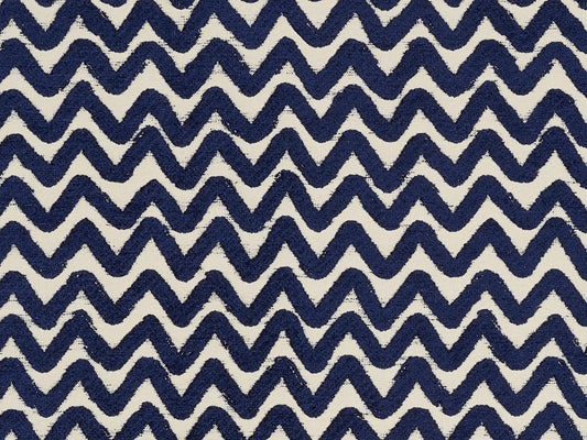 Zig-Zag Fabric by Le Manach in Zig-Zag C531 (L5061_ZIG_ZAG_C531_FE)