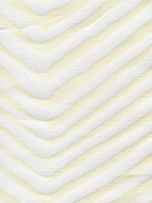 Zig Zag Large Scale White on Tint fabric by Alan Campbell