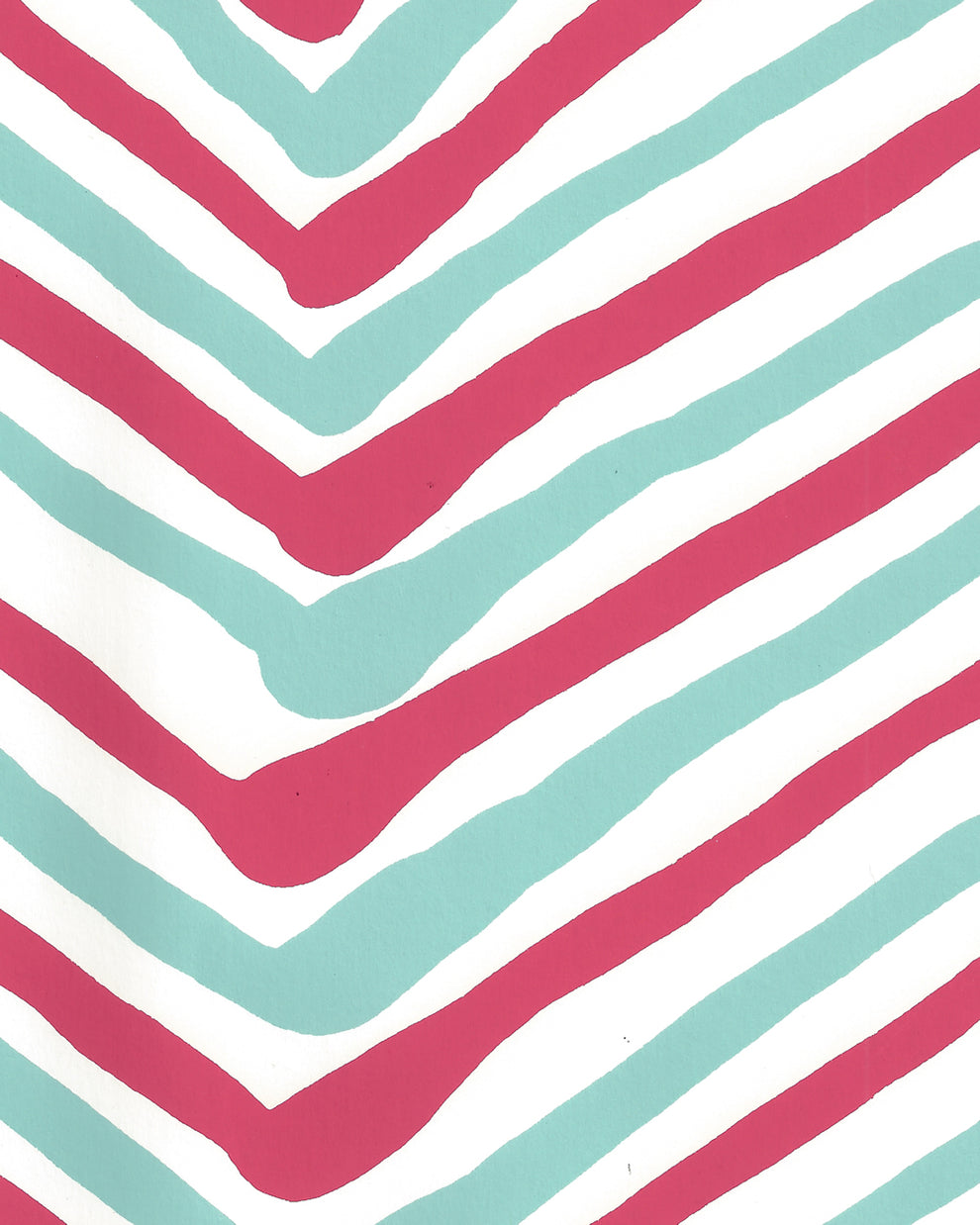 Zig Zag Multi Color Wallpaper by Alan Campbell – The ReBorn House