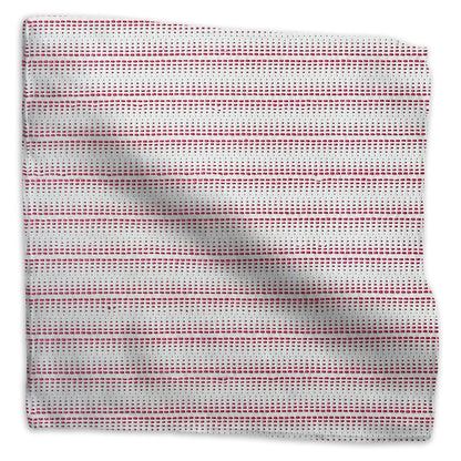 Zig Zag Fabric by Kathryn M. Ireland in Raspberry