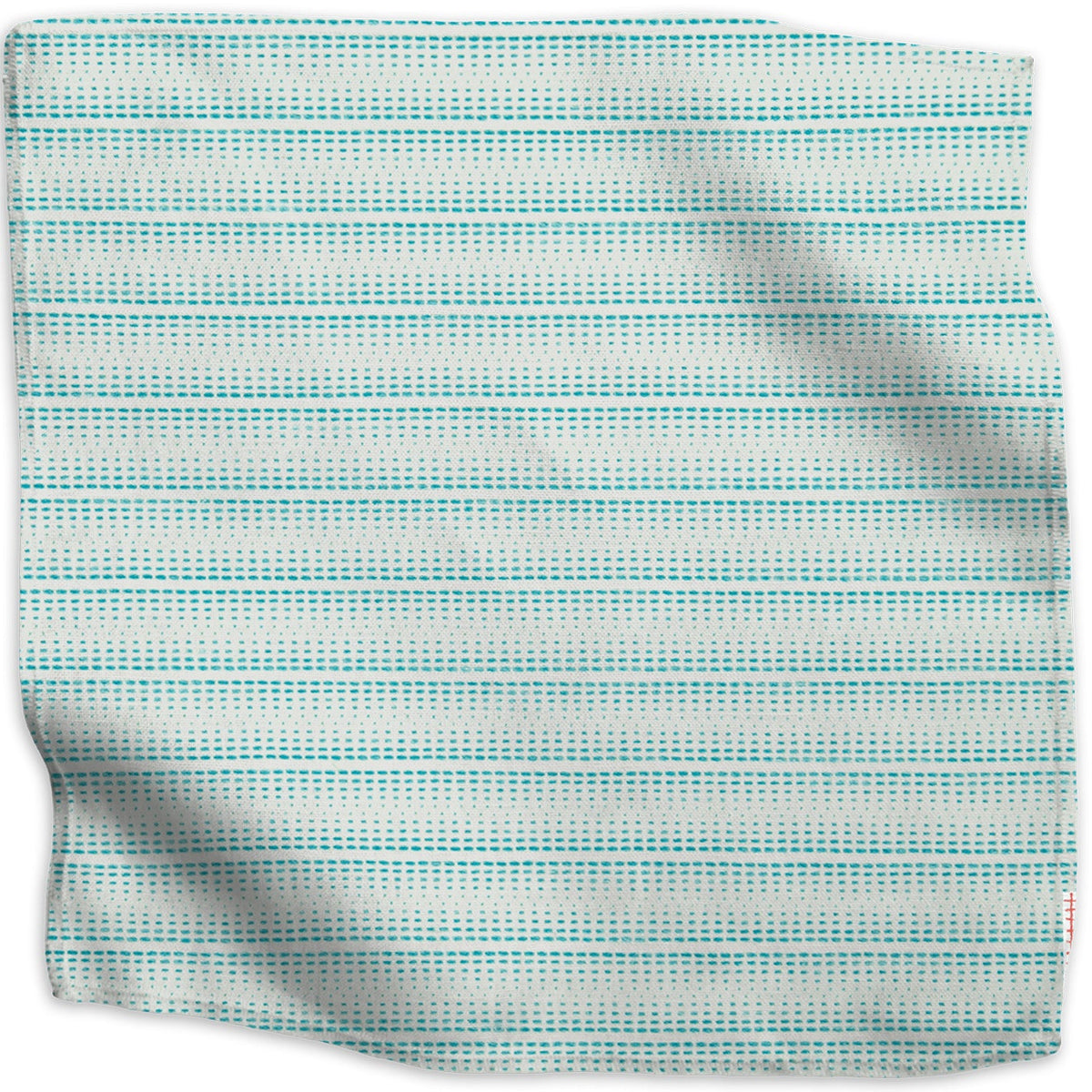Zig Zag Fabric by Kathryn M. Ireland in Turquoise