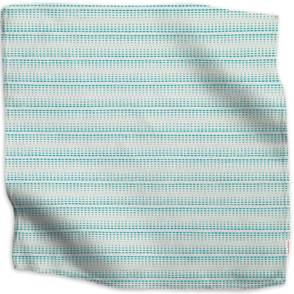 Zig Zag Fabric by Kathryn M. Ireland in Turquoise