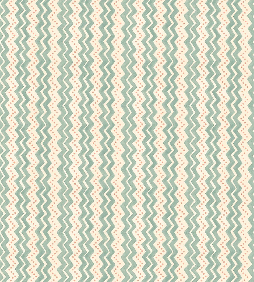 Ziggy Wallpaper by GP & J Baker Aqua