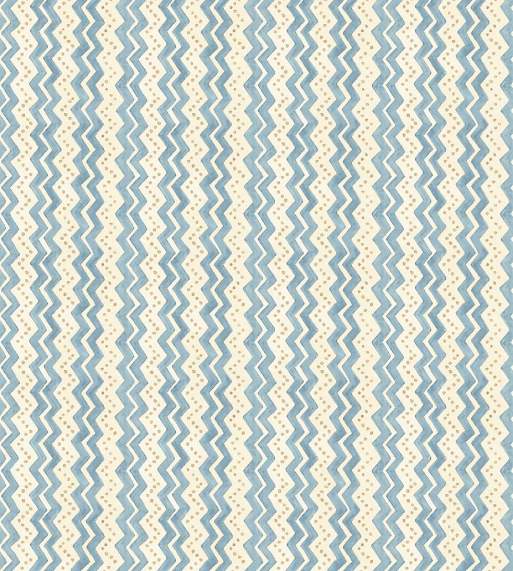 Ziggy Wallpaper by GP & J Baker Blue