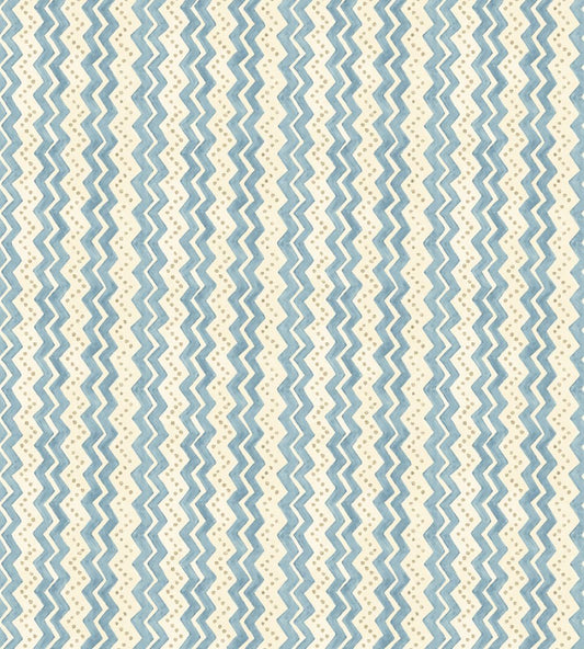 Ziggy Wallpaper by GP & J Baker Blue