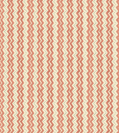 Ziggy Wallpaper by GP & J Baker Soft Red