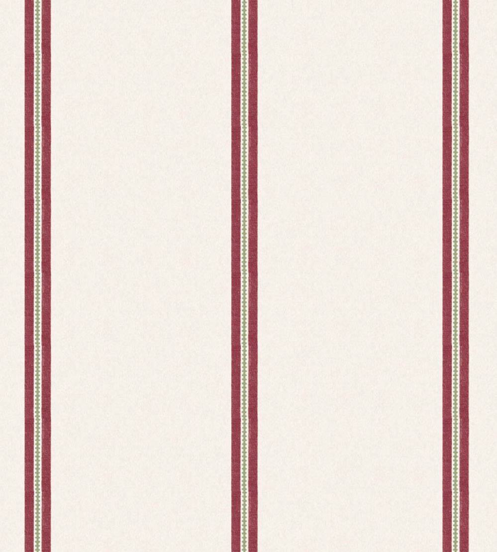 Ziggy Stripe Wallpaper by Woodchip & Magnolia Scarlet