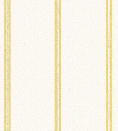 Ziggy Stripe Wallpaper by Woodchip & Magnolia Sunshine Yellow