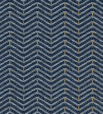 Zigzagueo Wallpaper by Coordonne Blue