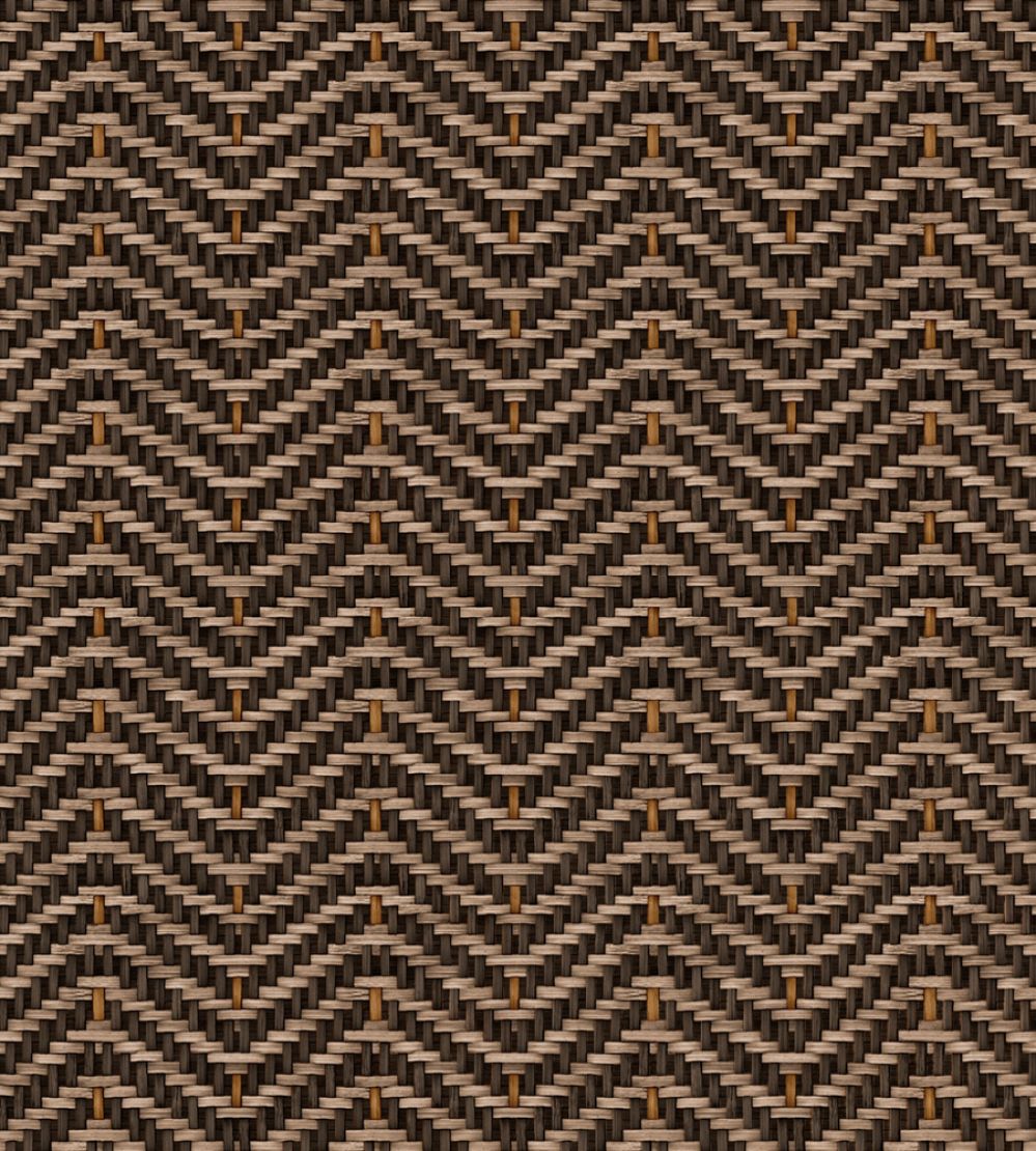 Zigzagueo Wallpaper by Coordonne Brown