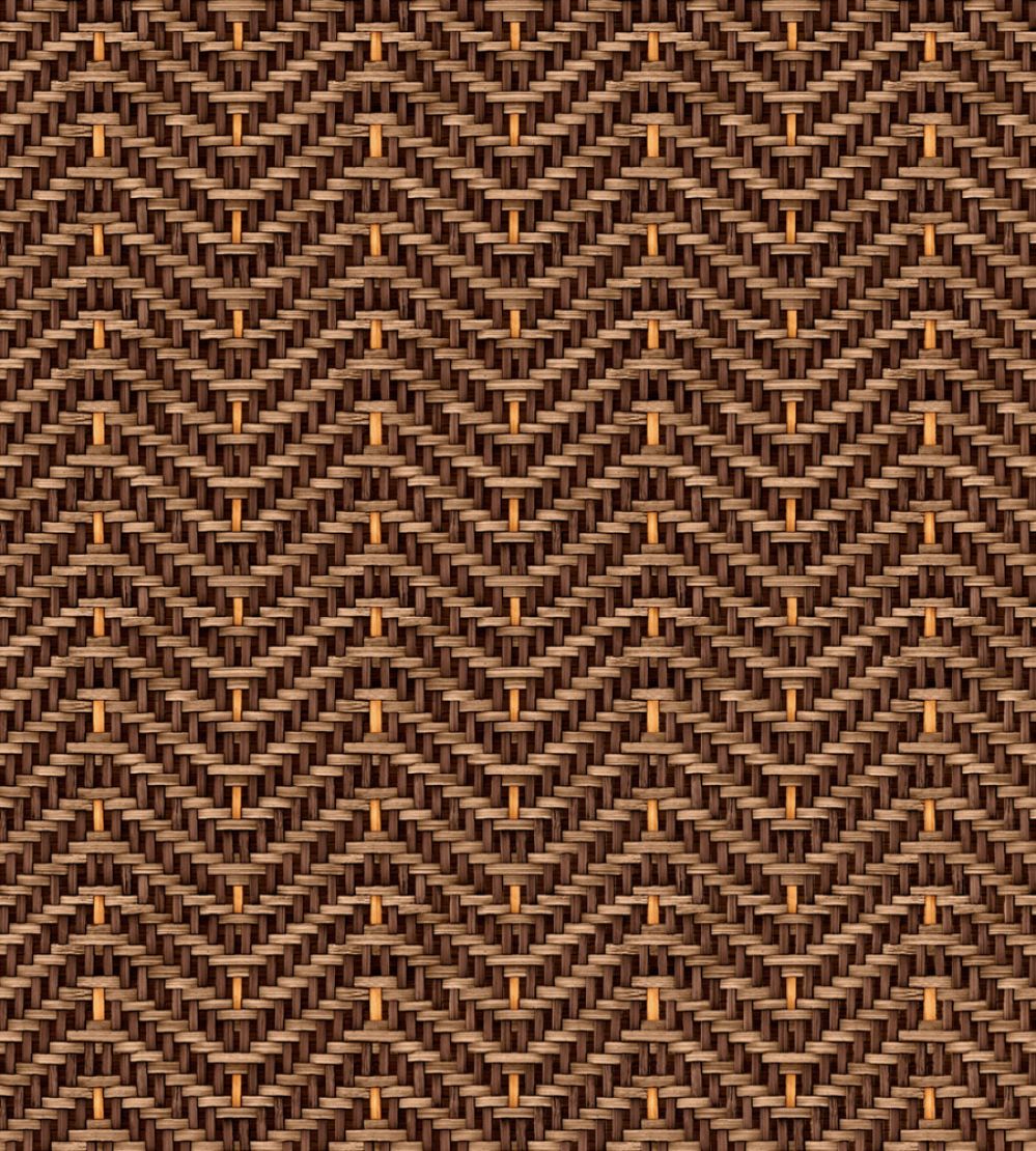 Zigzagueo Wallpaper by Coordonne Walnut