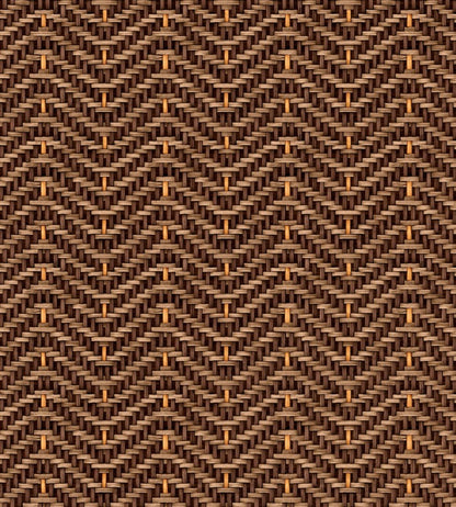 Zigzagueo Wallpaper by Coordonne Walnut