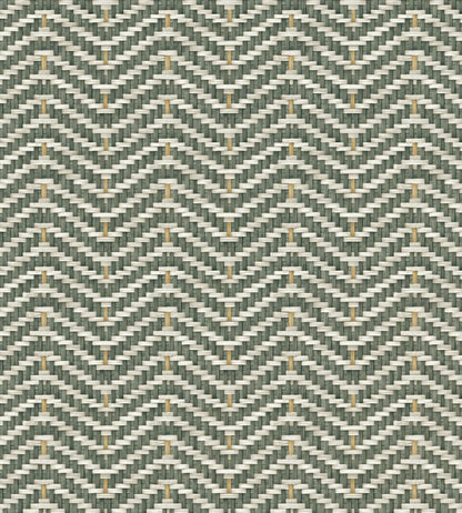 Zigzagueo Wallpaper by Coordonne Green