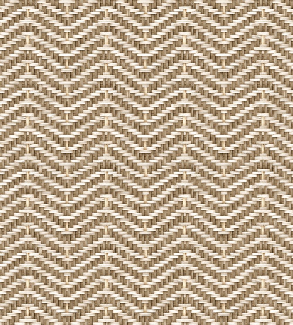 Zigzagueo Wallpaper by Coordonne Wheat