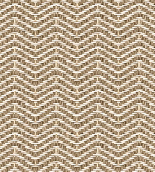 Zigzagueo Wallpaper by Coordonne Wheat