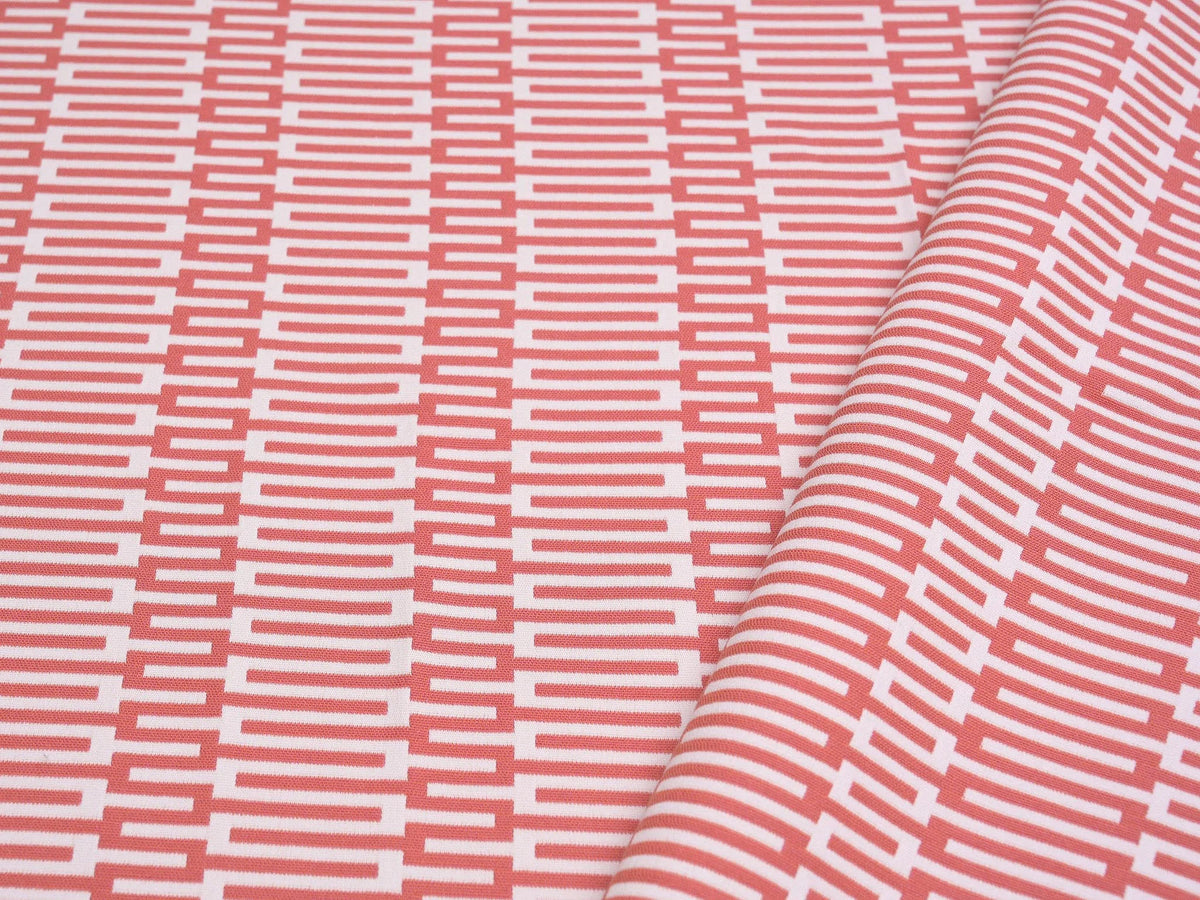 Zipper Fabric by Pierre Frey in Corail (F3480005)