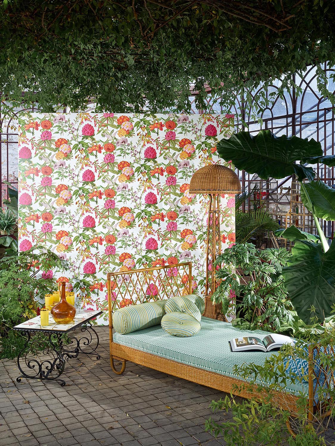 Zipper Fabric by Pierre Frey shown in a room setting (view 2)