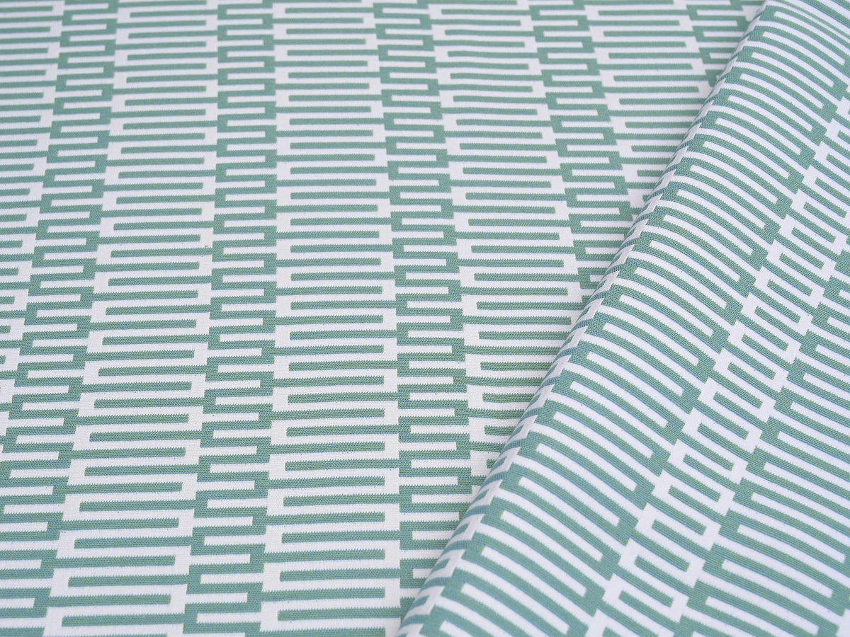 Zipper Fabric by Pierre Frey in Turquoise (F3480004)