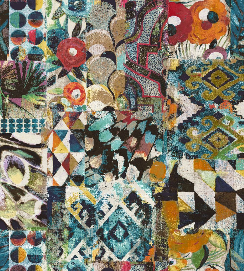 Zoe Fabric by Arley House Multi