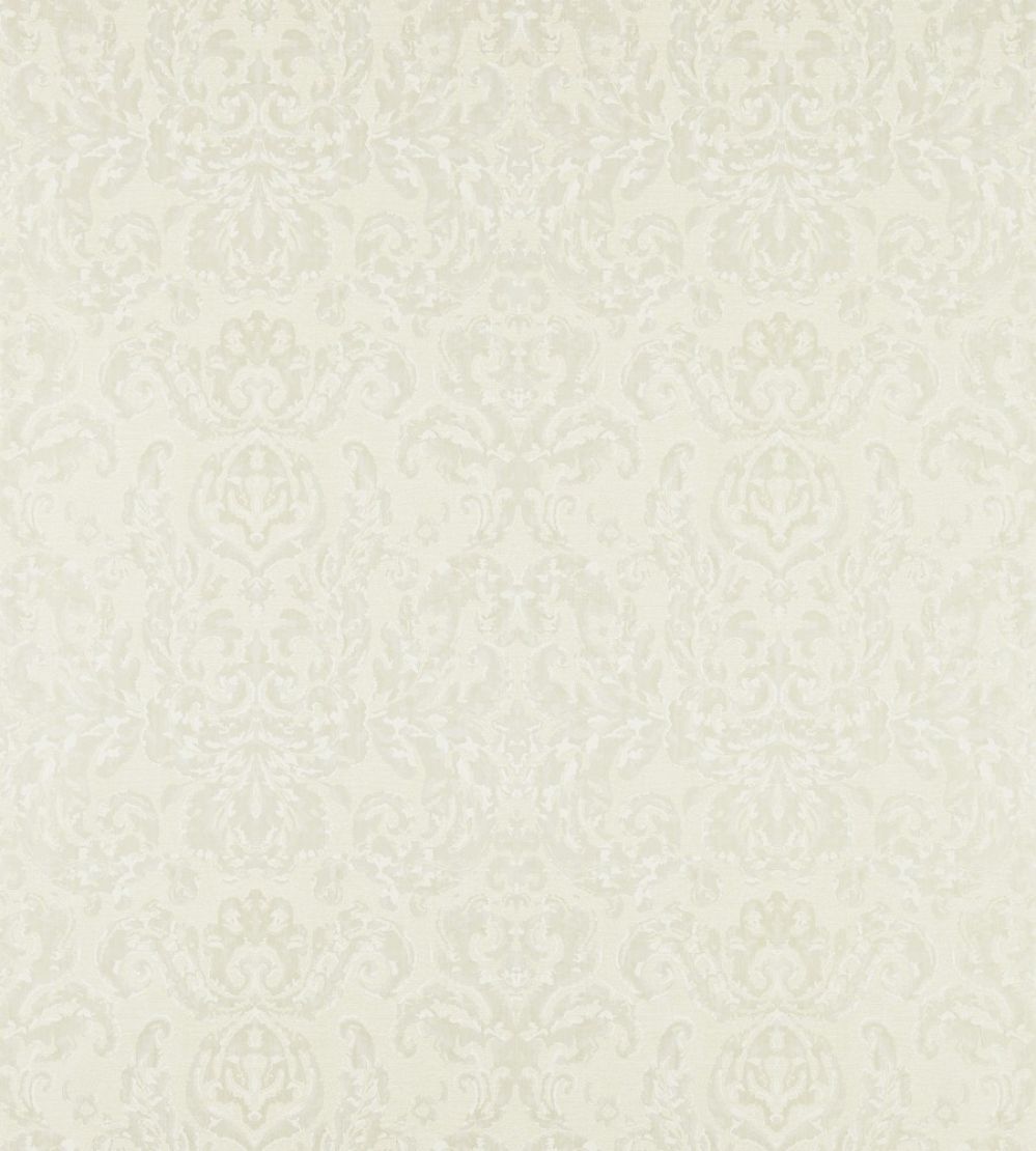 Brocatello Wallpaper by Zoffany Chalk