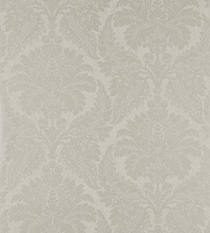 Malmaison Damask Wallpaper by Zoffany Chalk