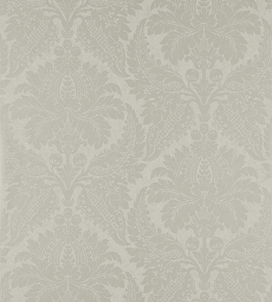 Malmaison Damask Wallpaper by Zoffany Chalk