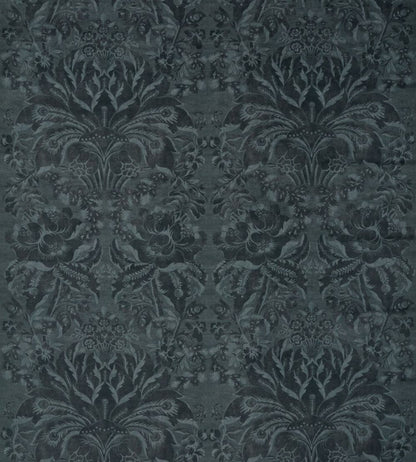Ducato Velvet Fabric by Zoffany Reign Blue