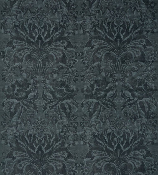 Ducato Velvet Fabric by Zoffany Reign Blue