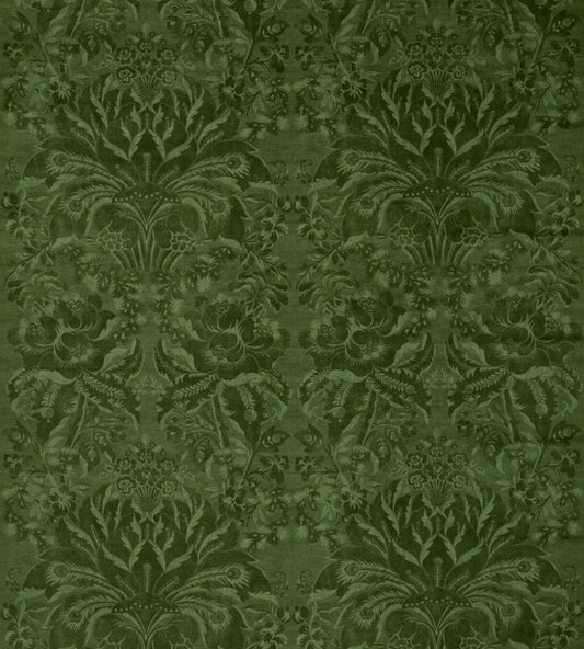 Ducato Velvet Fabric by Zoffany Olivine