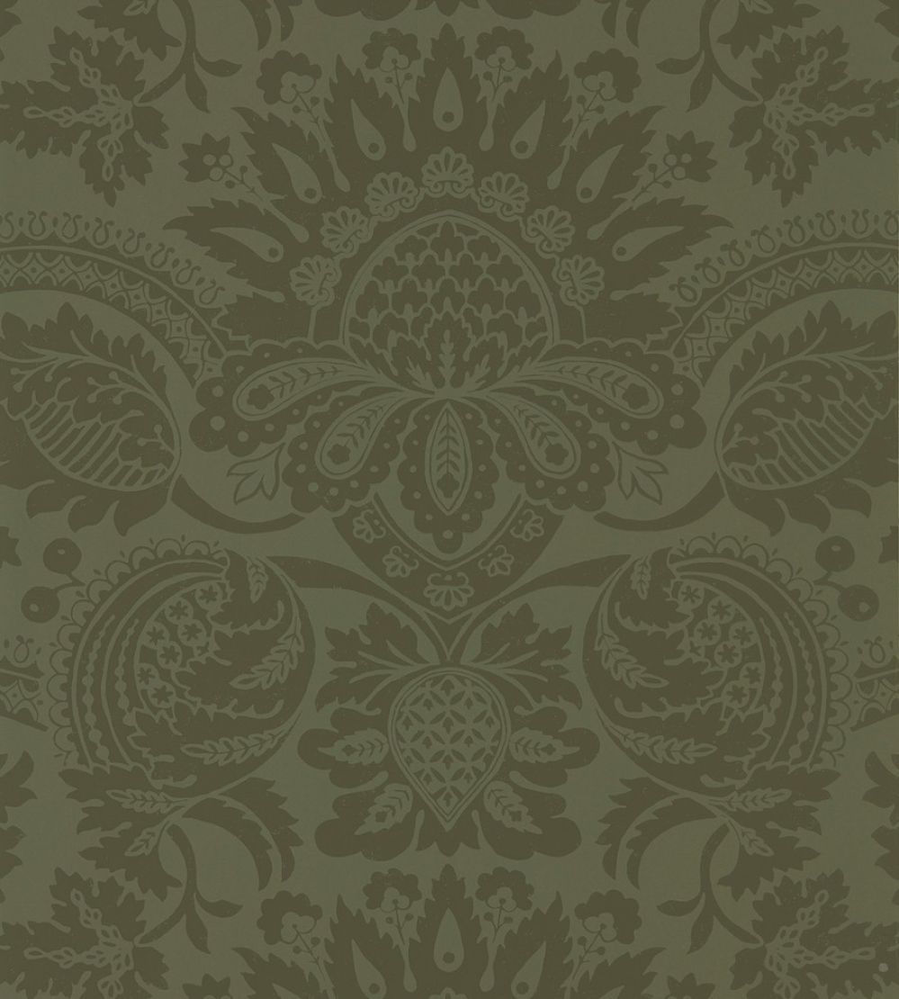 Pomegranate Wallpaper by Zoffany Olivine