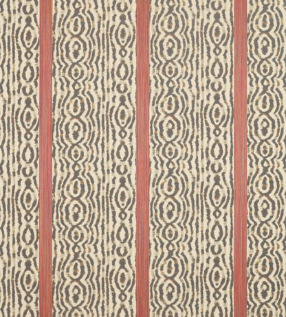 Lennox Stripe Fabric by Zoffany Natural / Sunstone