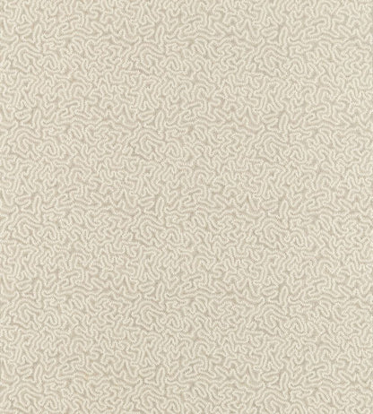 Maze Coral Fabric by Zoffany Stone