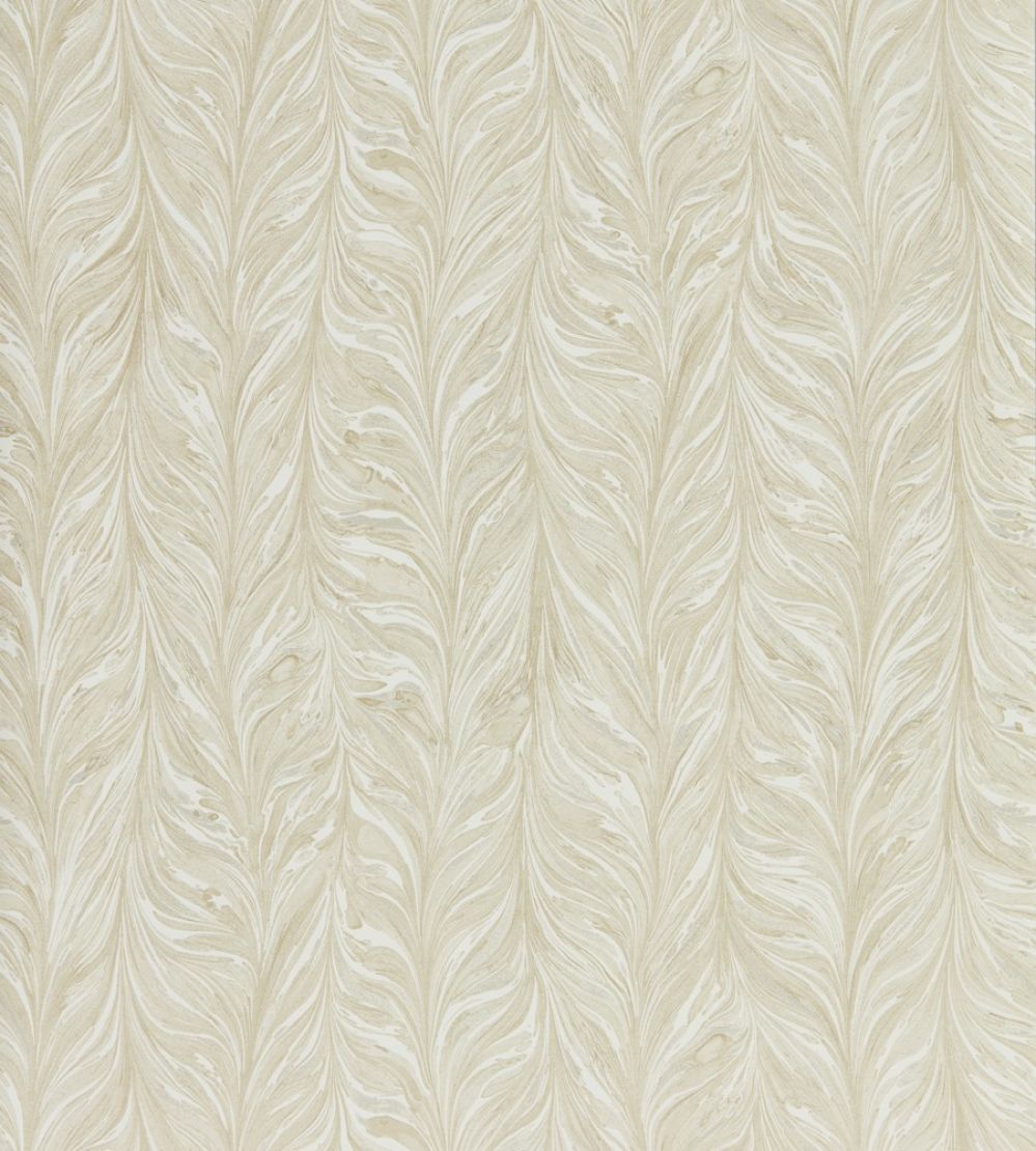 Ebru II Wallpaper by Zoffany Pale Gold