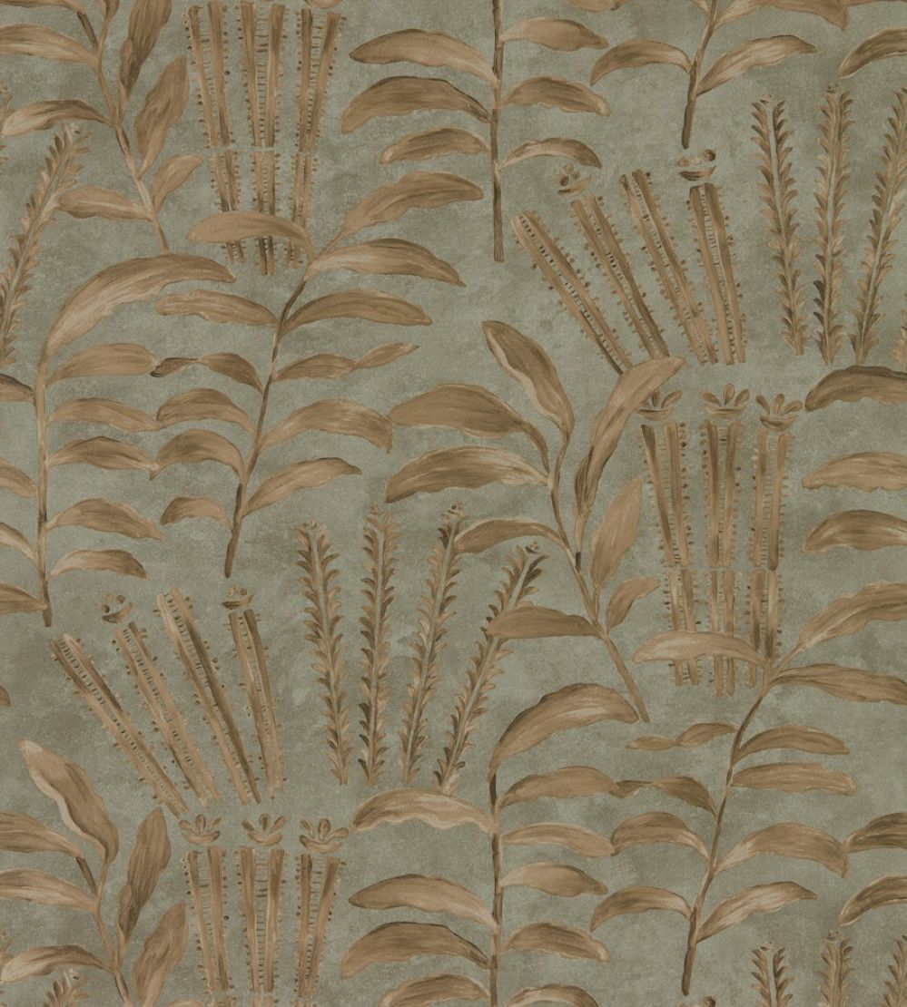 Highclere Wallpaper by Zoffany Olivine