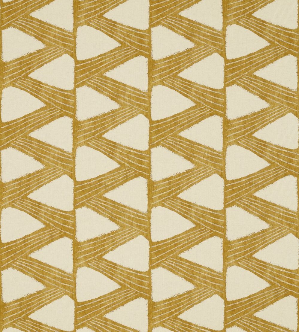 Kanoko Fabric by Zoffany Gold