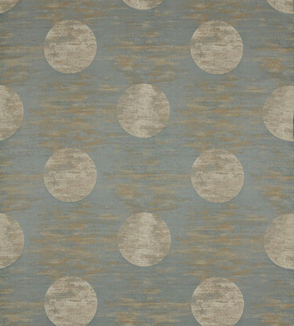 Moon Silk Fabric by Zoffany Blue Grey