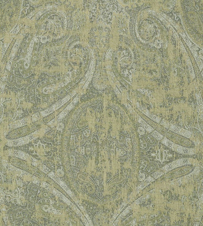 Elswick Paisley Fabric by Zoffany Moss