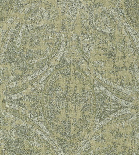 Elswick Paisley Fabric by Zoffany Moss