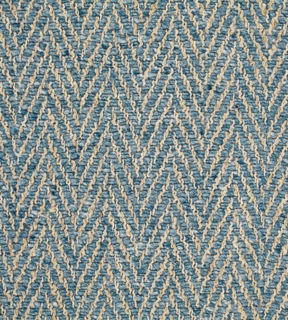 Banyan Fabric by Zoffany Soft Blue