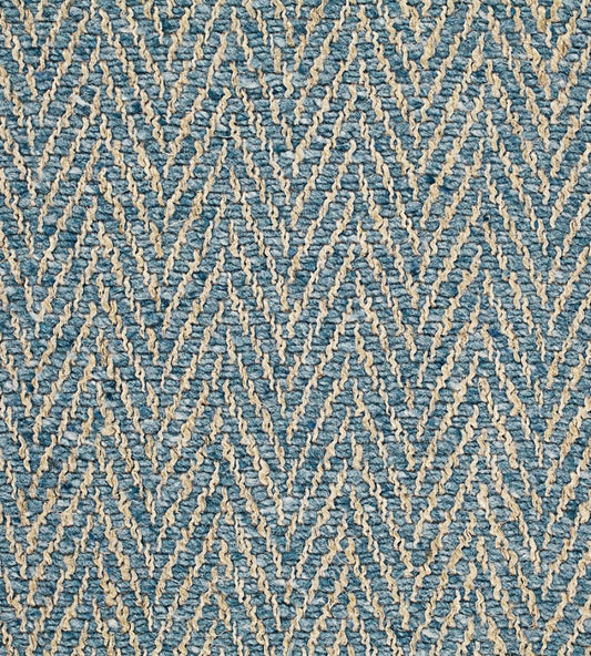 Banyan Fabric by Zoffany Soft Blue